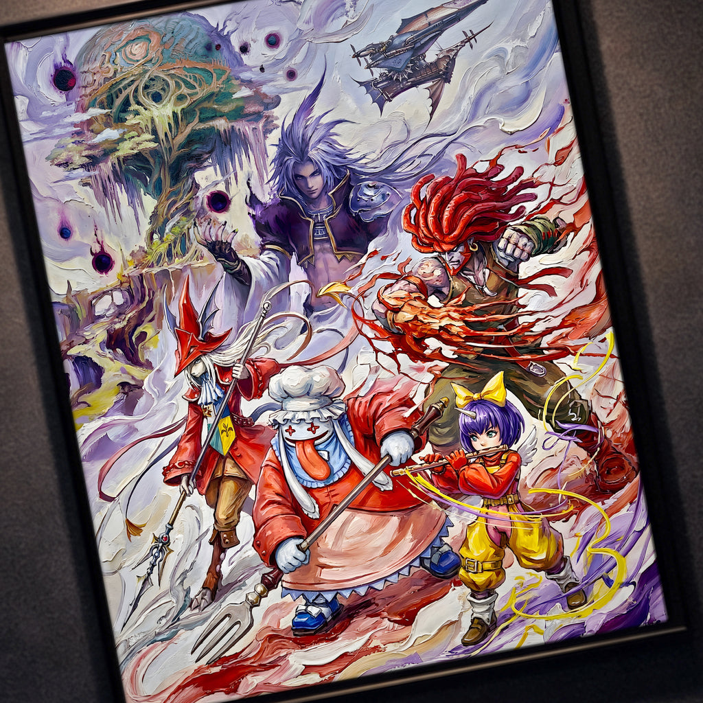 Final Fantasy IX Ensemble Chronicles – Alexandria & Terra Requiem (FFIX / Final Fantasy 9 Art Prints)