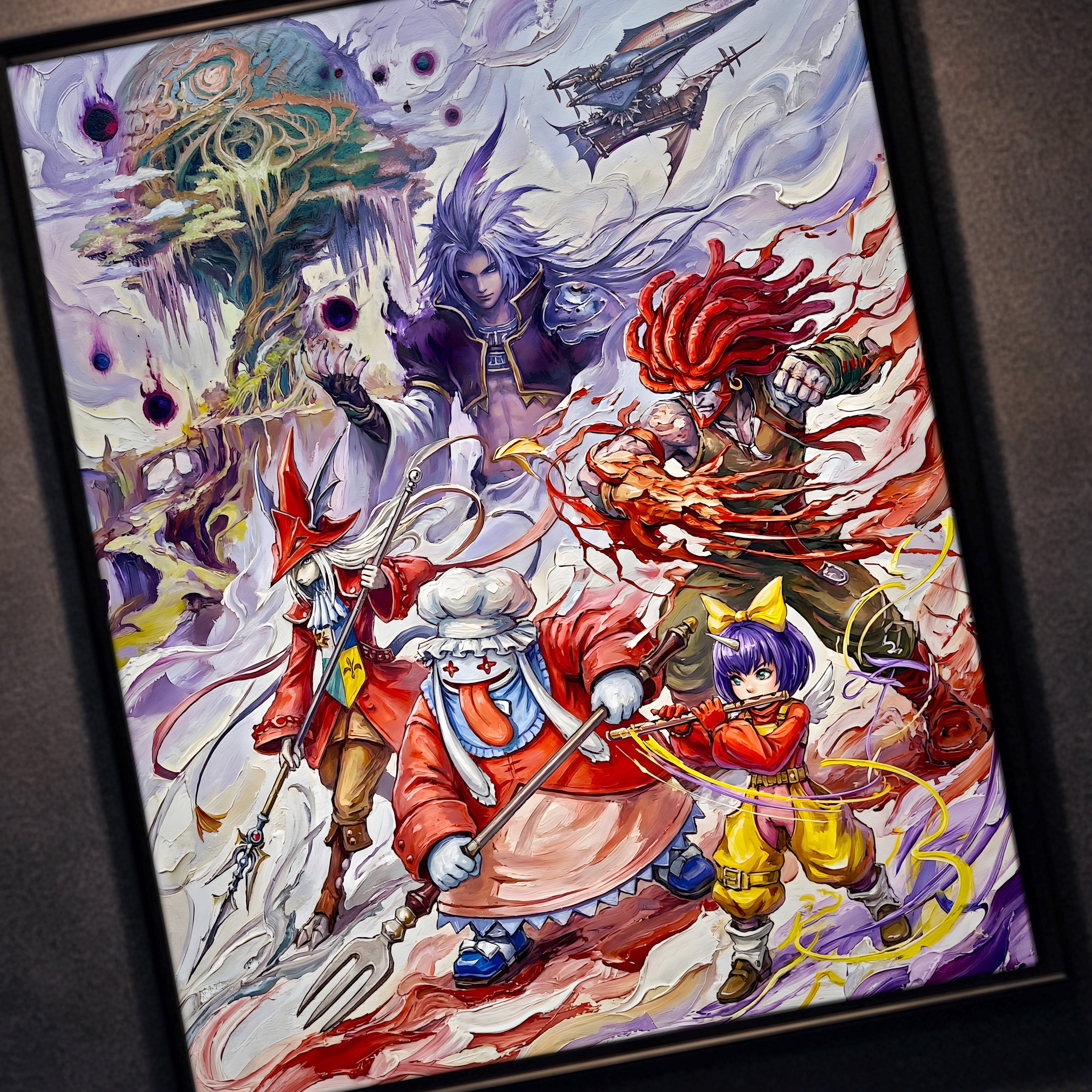 Final Fantasy IX Ensemble Chronicles – Alexandria & Terra Requiem (FFIX / Final Fantasy 9 Art Prints)