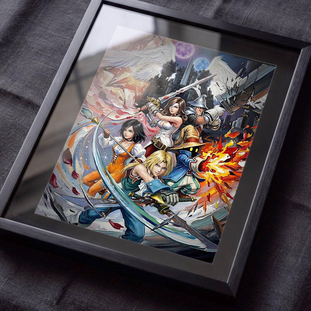 Final Fantasy IX Ensemble Chronicles – Alexandria & Terra Requiem (FFIX / Final Fantasy 9 Art Prints)
