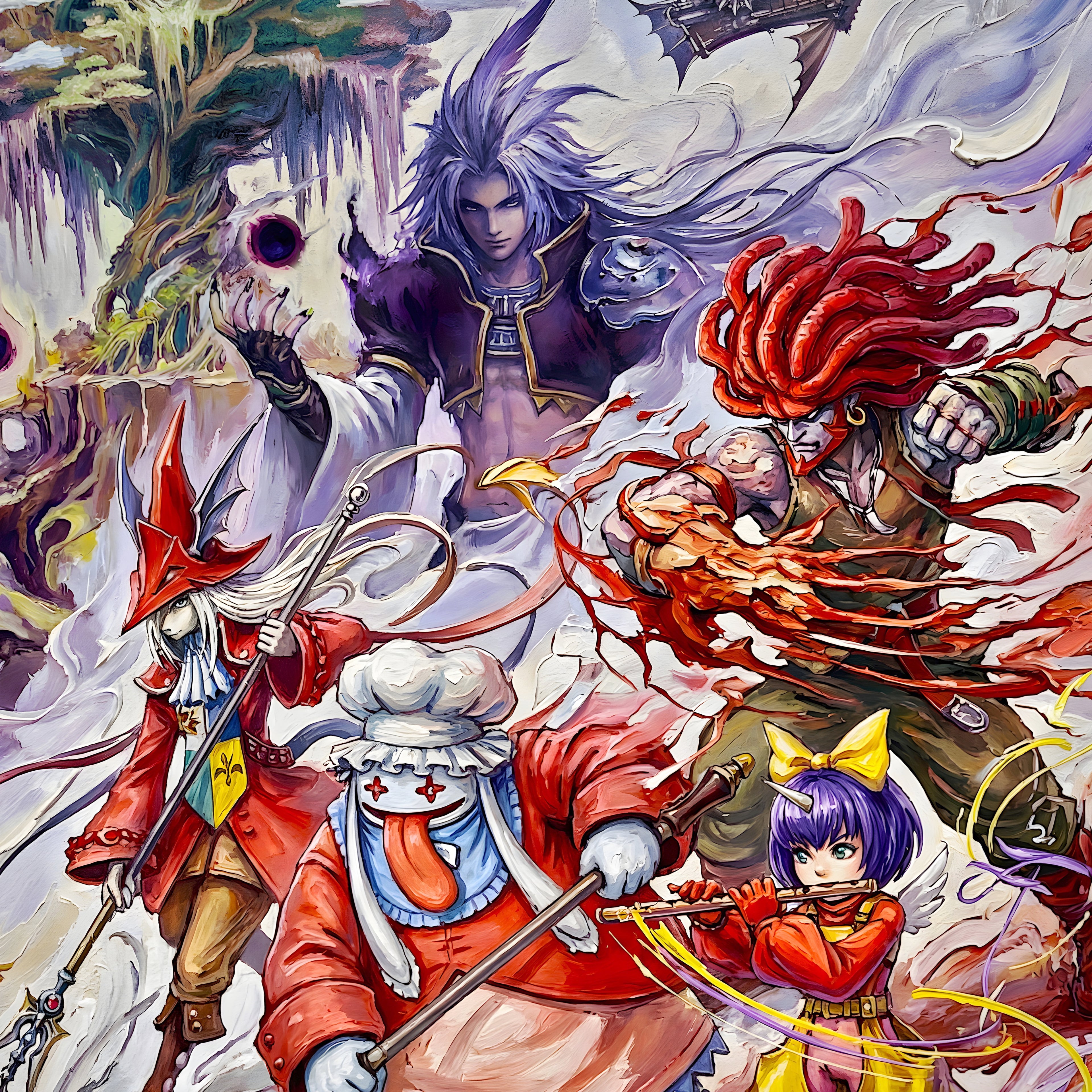 Final Fantasy IX Ensemble Chronicles – Alexandria & Terra Requiem (FFIX / Final Fantasy 9 Art Prints)