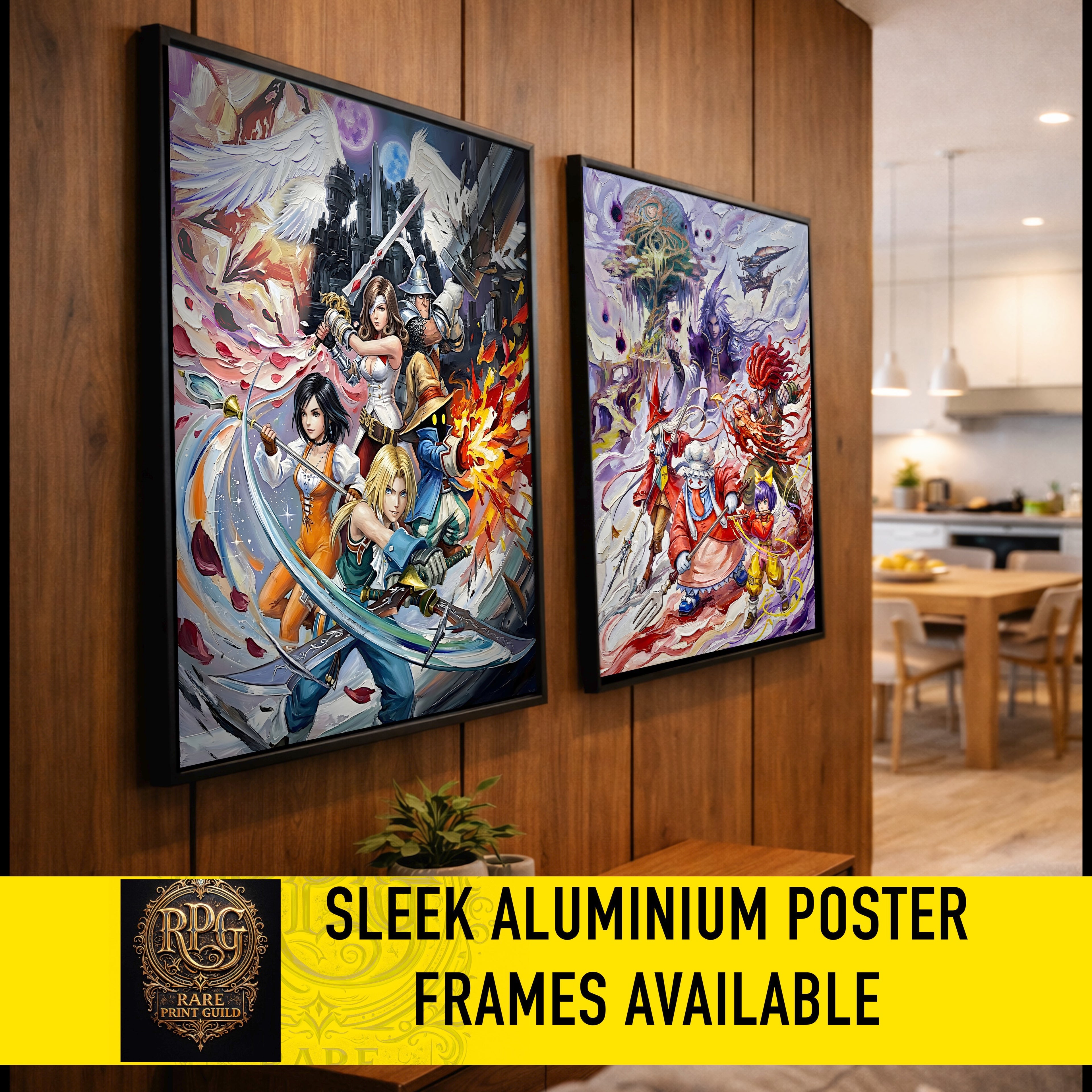 Final Fantasy IX Ensemble Chronicles – Alexandria & Terra Requiem (FFIX / Final Fantasy 9 Art Prints)