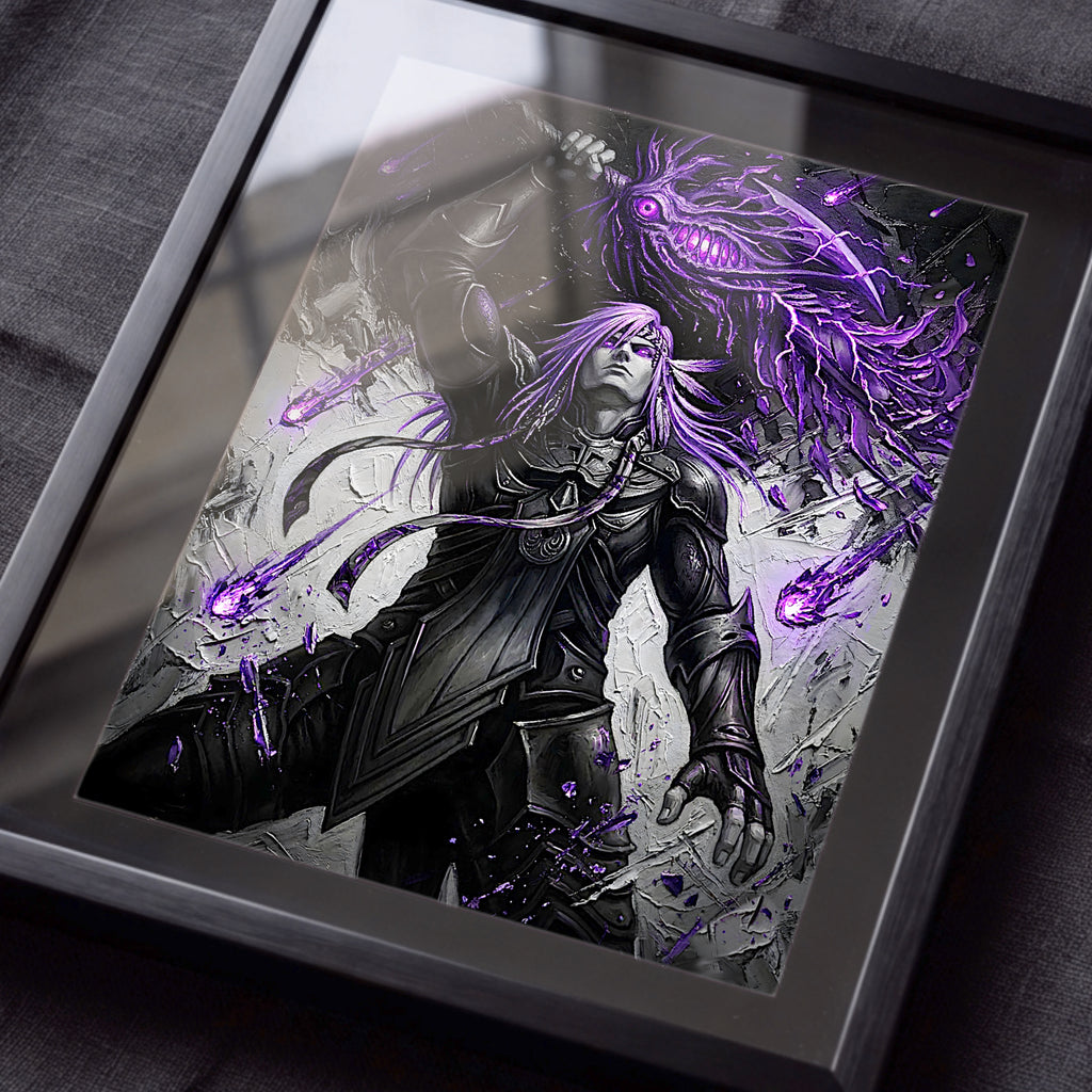 Caius Ballad Art Print – Chaos Guardian Edition | Final Fantasy XIII-2 Premium JRPG Wall Art