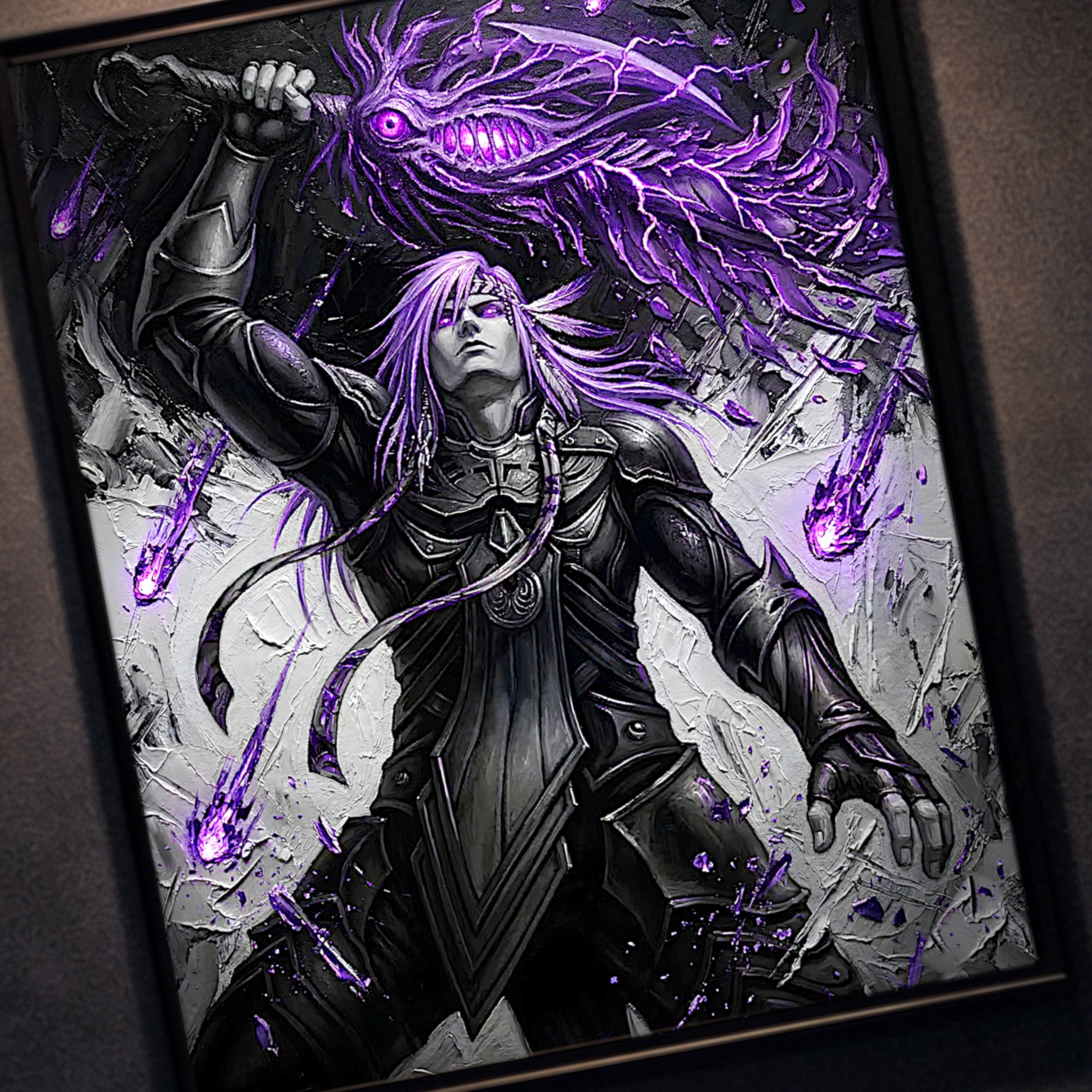 Caius Ballad Art Print – Chaos Guardian Edition | Final Fantasy XIII-2 Premium JRPG Wall Art