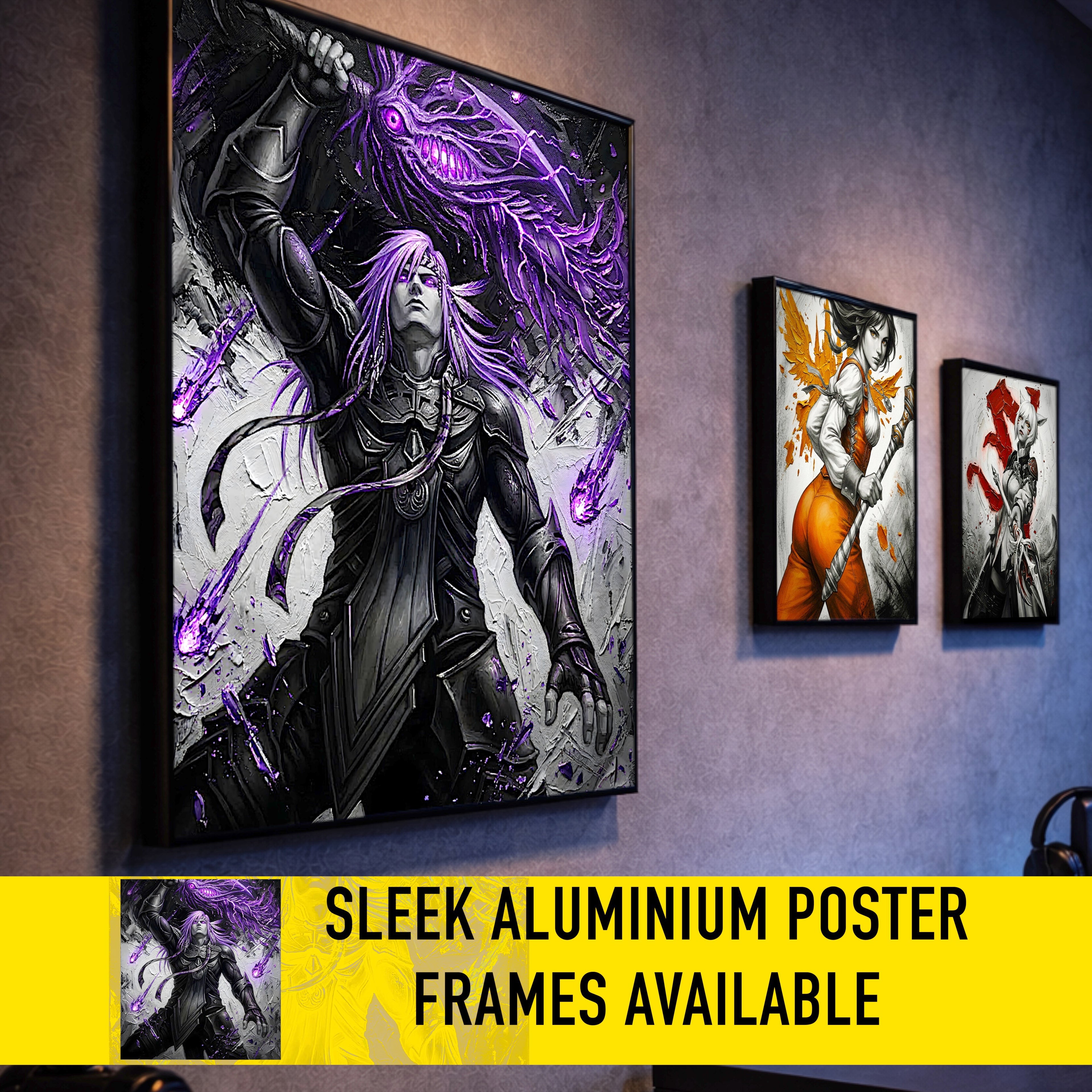 Caius Ballad Art Print – Chaos Guardian Edition | Final Fantasy XIII-2 Premium JRPG Wall Art