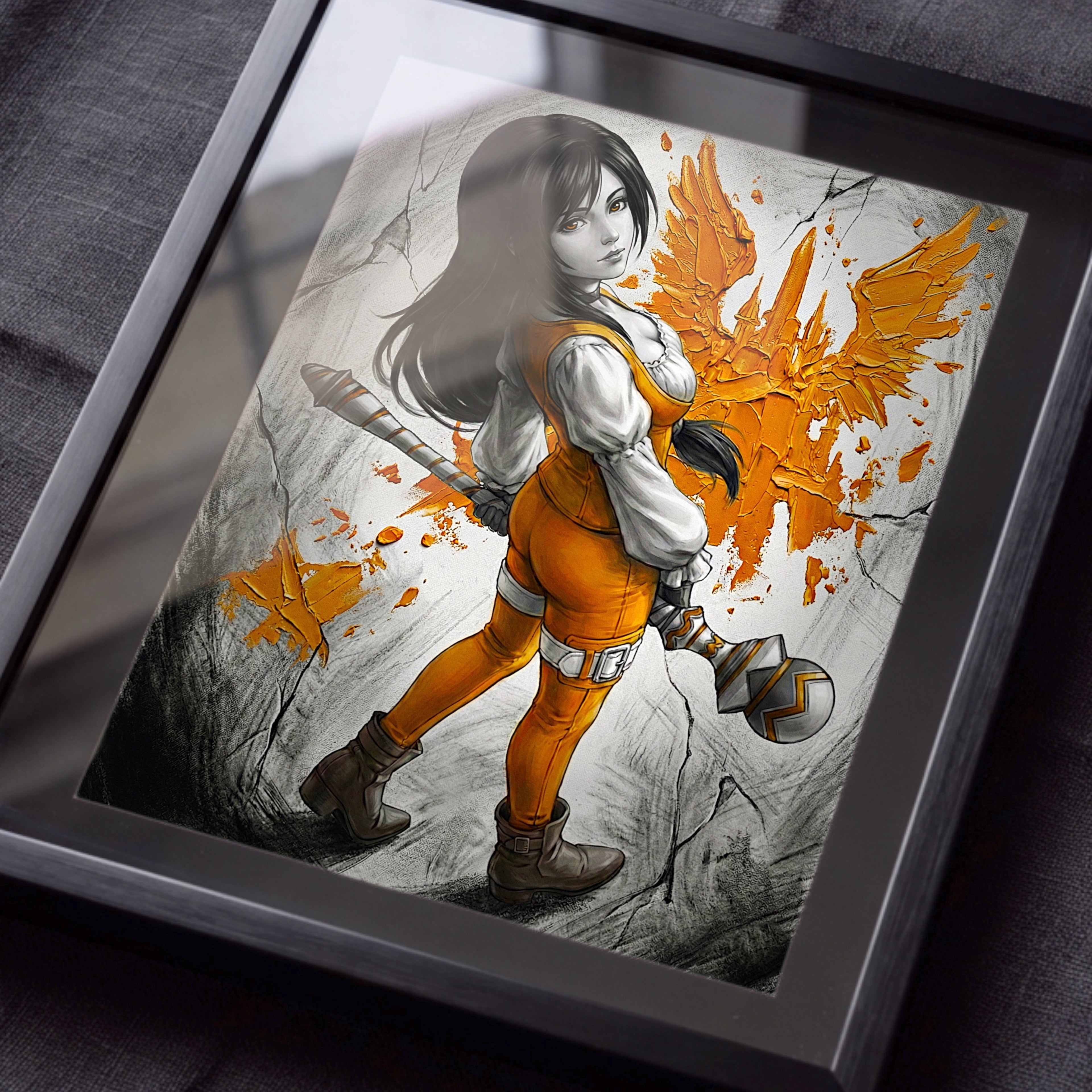 Garnet Til Alexandros XVII (Dagger) – Final Fantasy IX Art Print | FF9 Princess, Alexander, Fantasy Wall Art