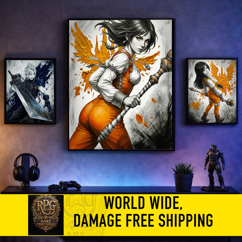 Garnet Til Alexandros XVII (Dagger) – Final Fantasy IX Art Print | FF9 Princess, Alexander, Fantasy Wall Art