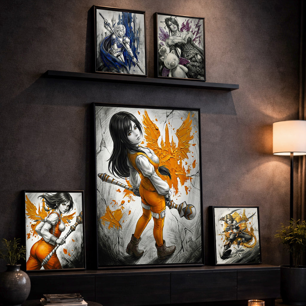 Garnet Til Alexandros XVII (Dagger) – Final Fantasy IX Art Print | FF9 Princess, Alexander, Fantasy Wall Art
