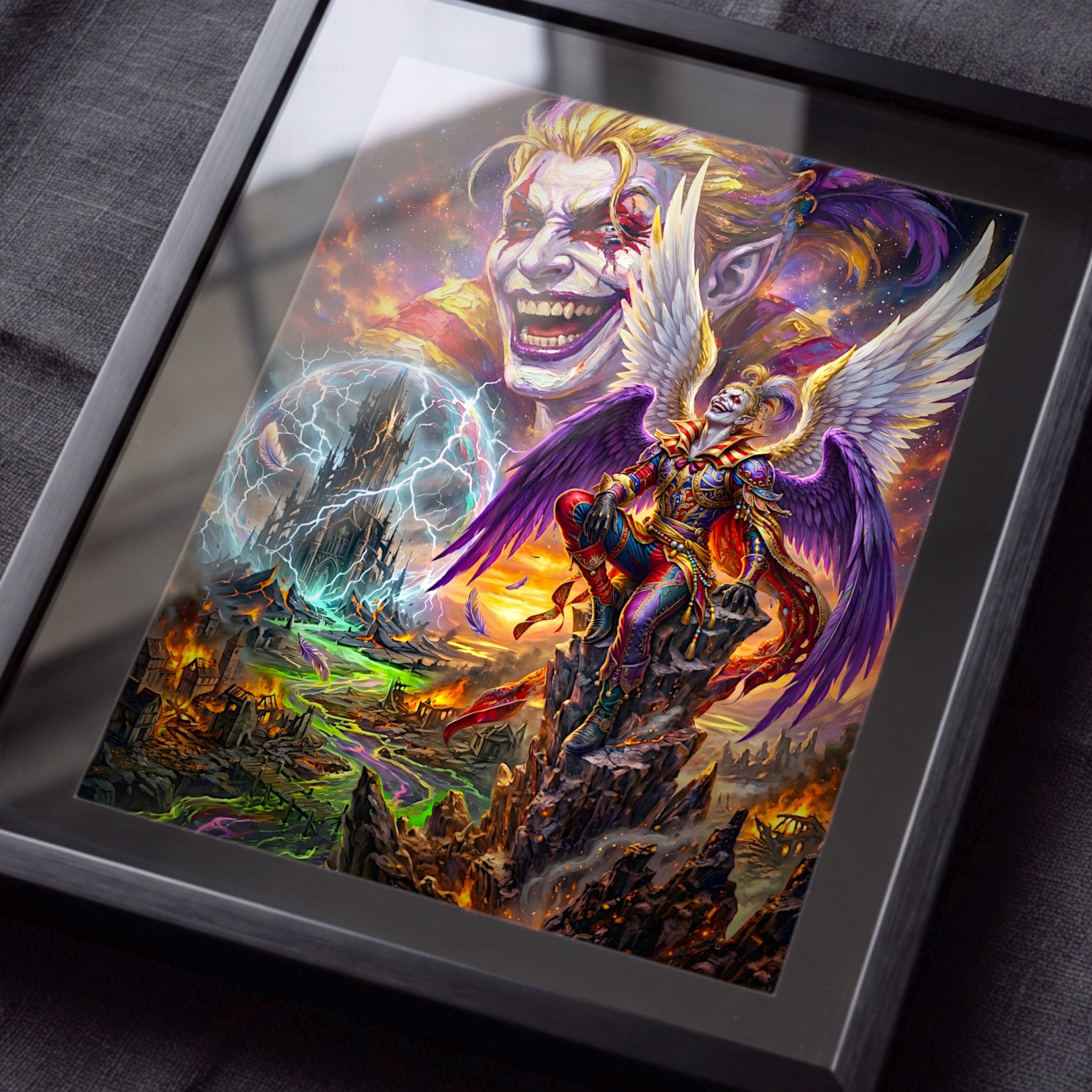 Kefka Palazzo Art Print – World of Ruin Story Edition | Final Fantasy VI Fine Art