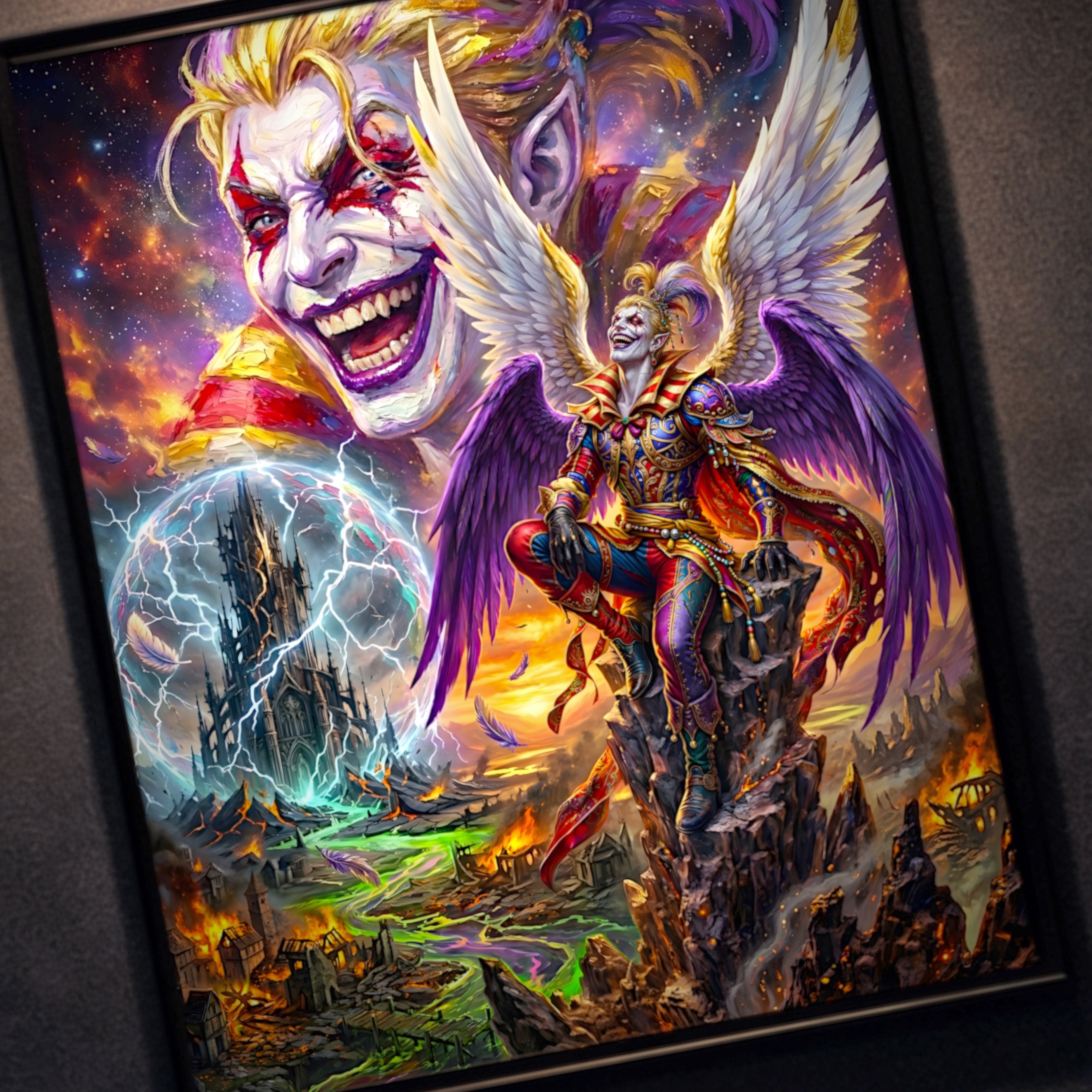 Kefka Palazzo Art Print – World of Ruin Story Edition | Final Fantasy VI Fine Art