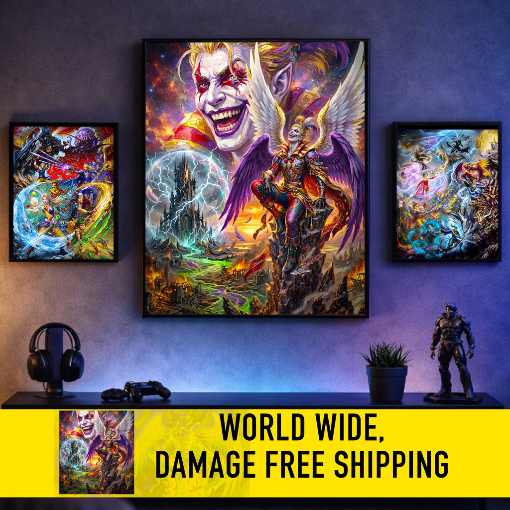 Kefka Palazzo Art Print – World of Ruin Story Edition | Final Fantasy VI Fine Art