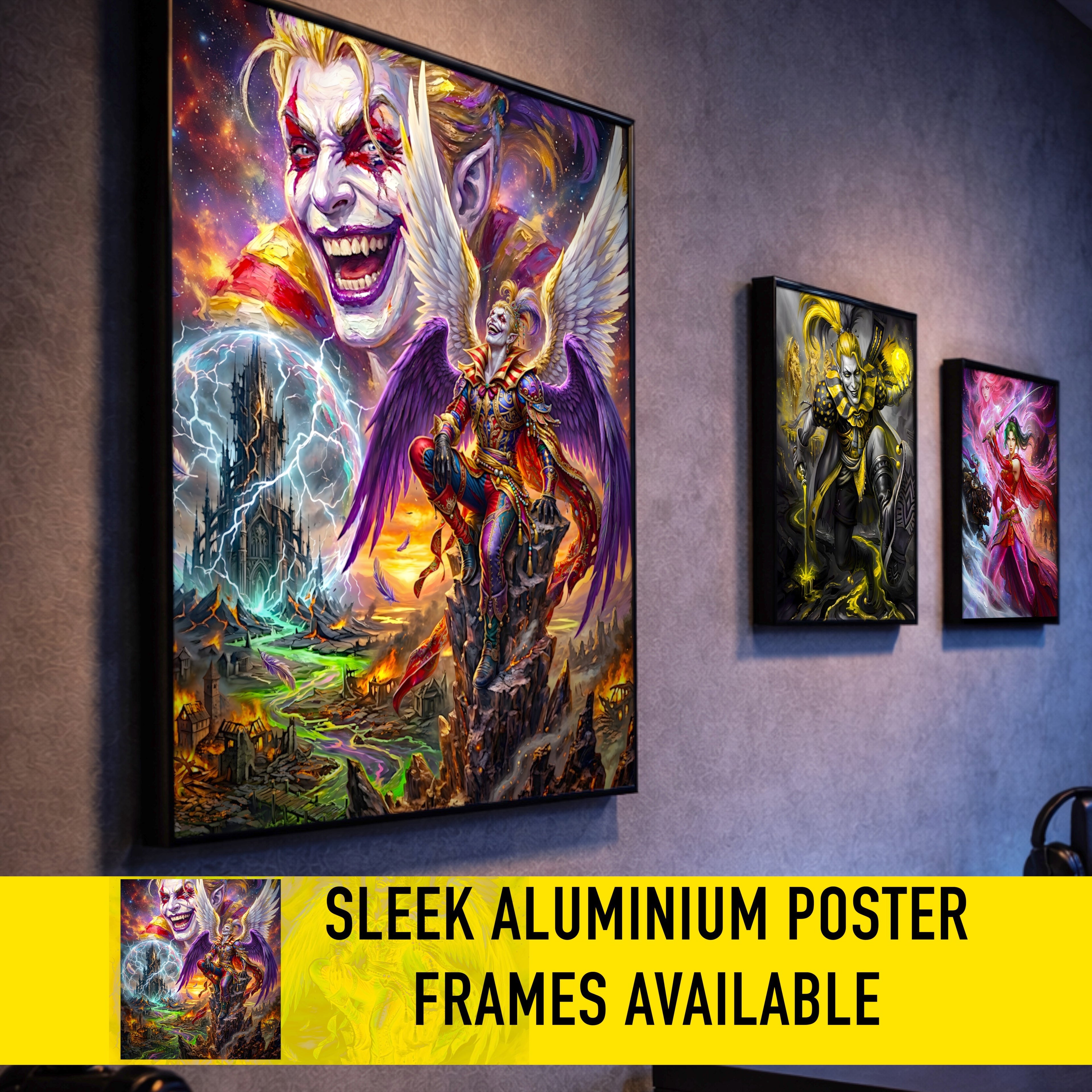 Kefka Palazzo Art Print – World of Ruin Story Edition | Final Fantasy VI Fine Art