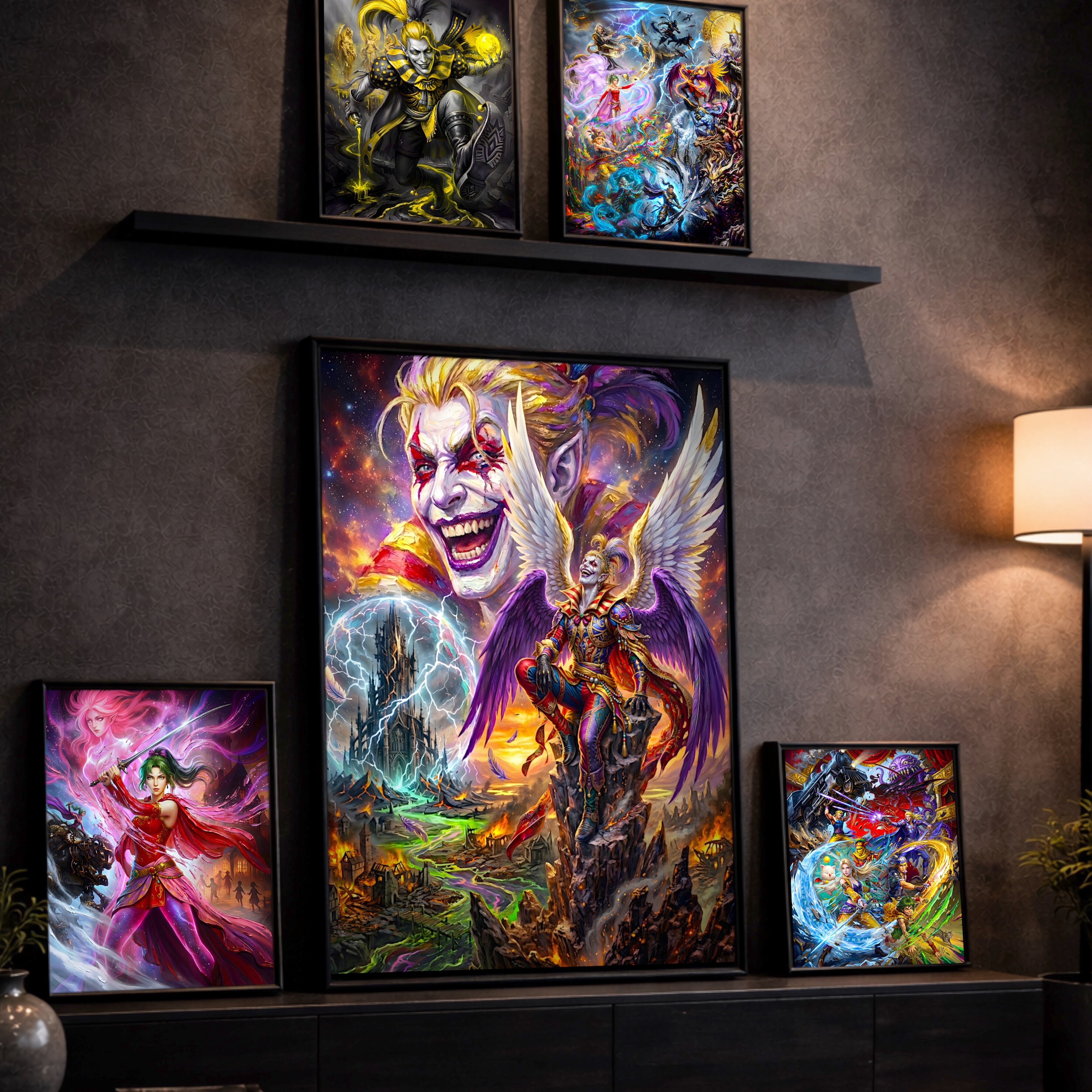 Kefka Palazzo Art Print – World of Ruin Story Edition | Final Fantasy VI Fine Art