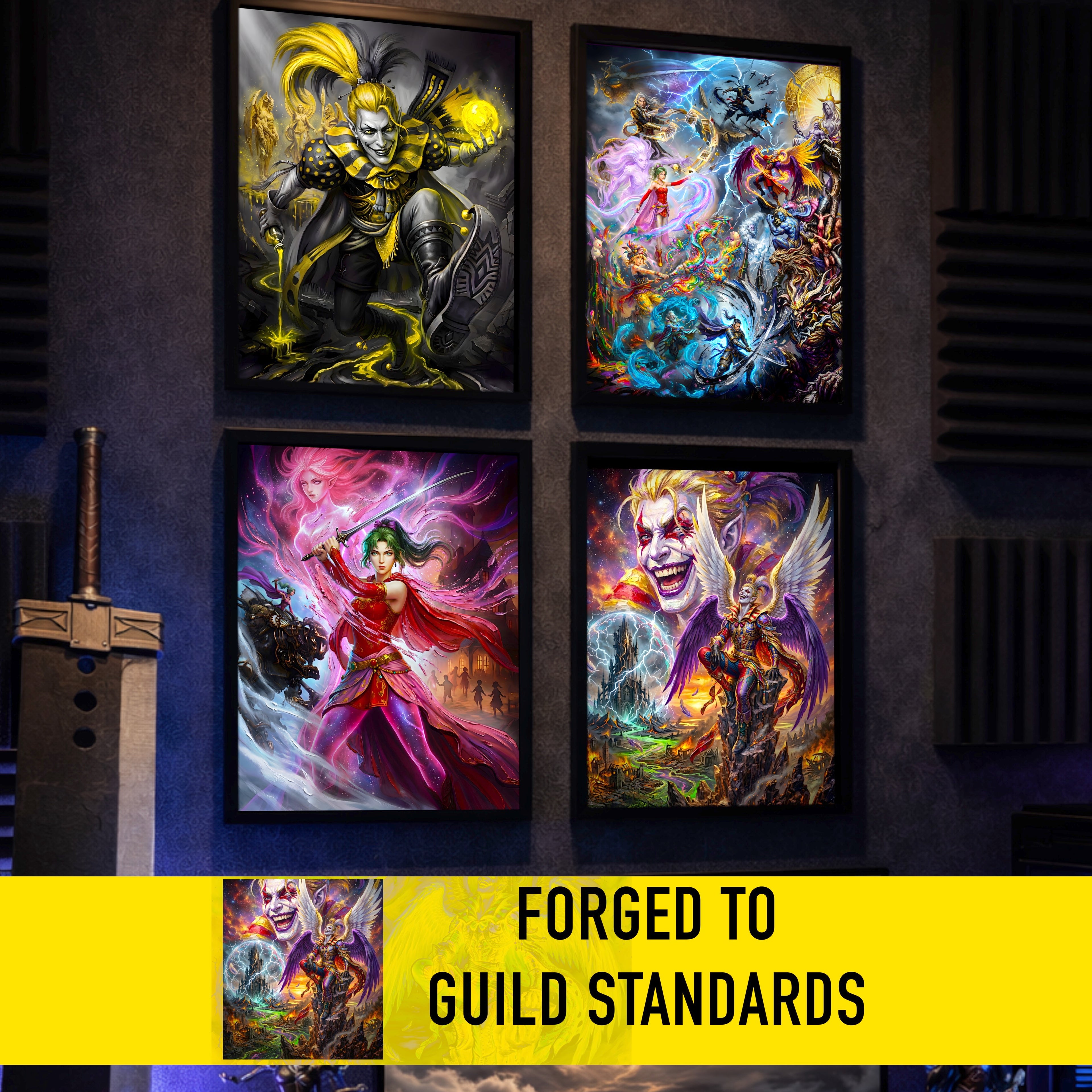 Kefka Palazzo Art Print – World of Ruin Story Edition | Final Fantasy VI Fine Art