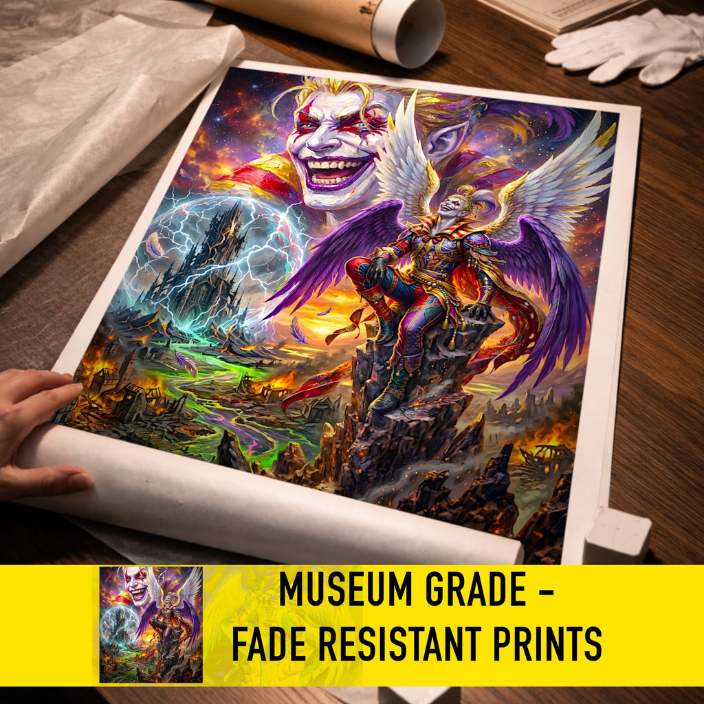 Kefka Palazzo Art Print – World of Ruin Story Edition | Final Fantasy VI Fine Art