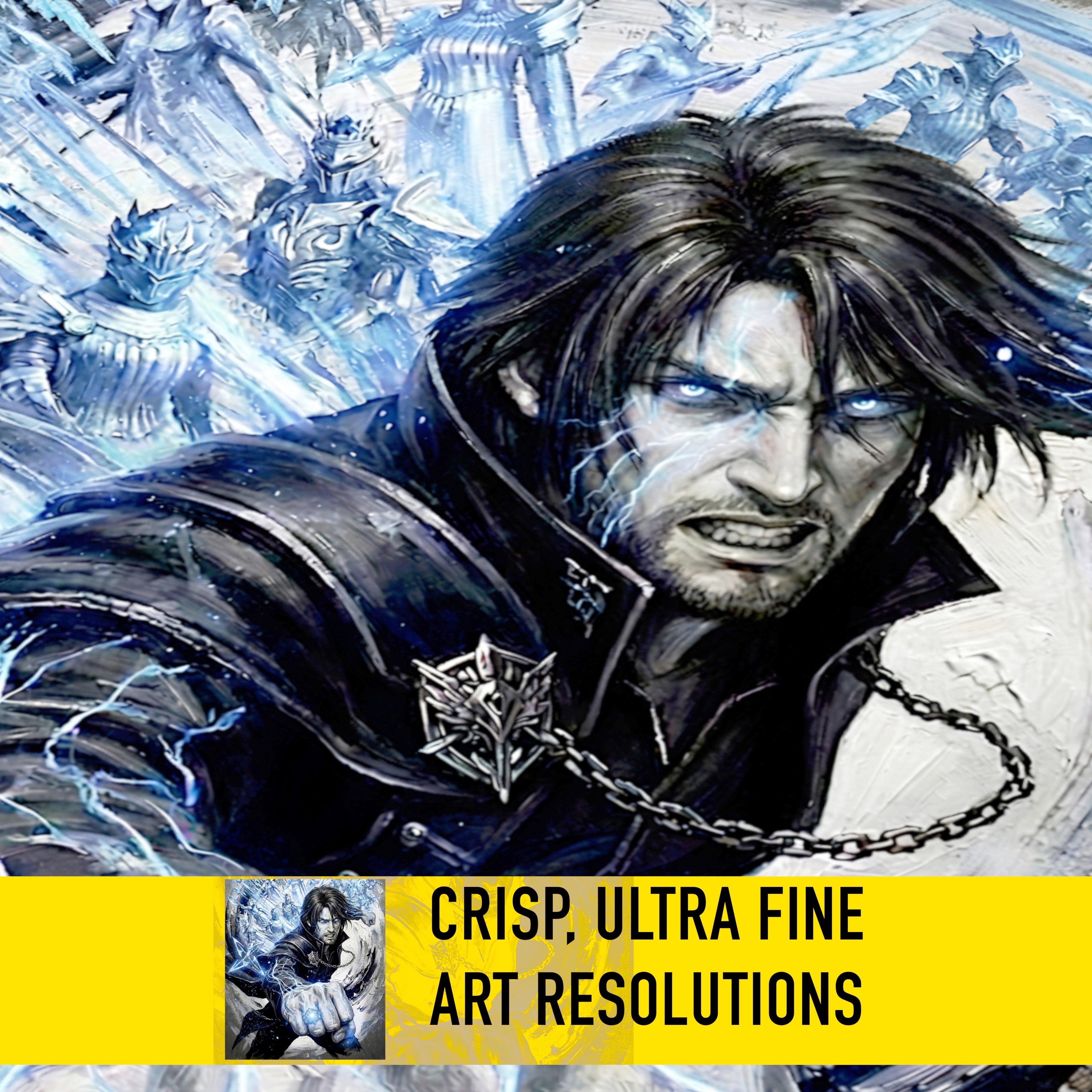 Noctis Lucis Caelum Poster | Final Fantasy XV Artwork | Warp Strike & King of Lucis Wall Art | FF15 Ending Tribute Fine Art Print