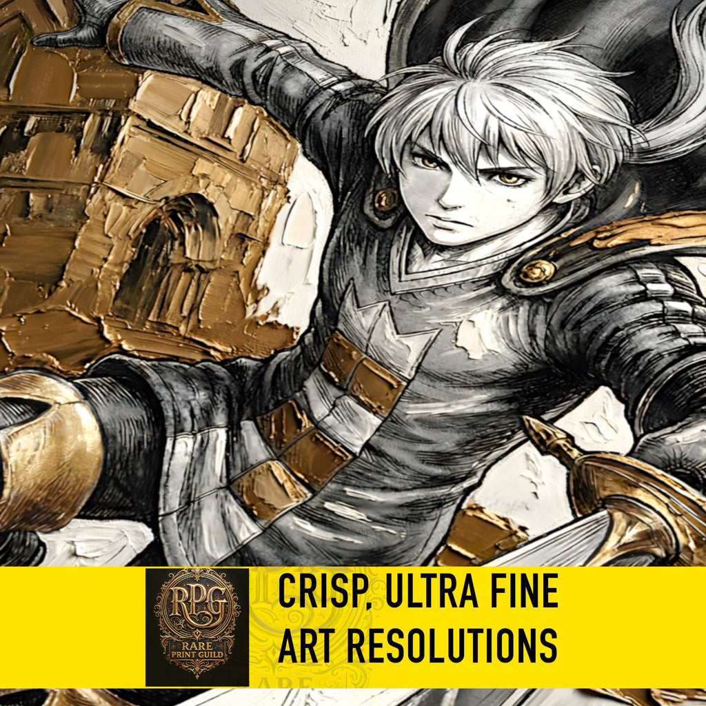 Ramza Beoulve Fine Art Print | Final Fantasy Tactics Ivalice Chronicles Tribute | Orbonne Monastery Inspired Artwork | FFT Remake Wall Art