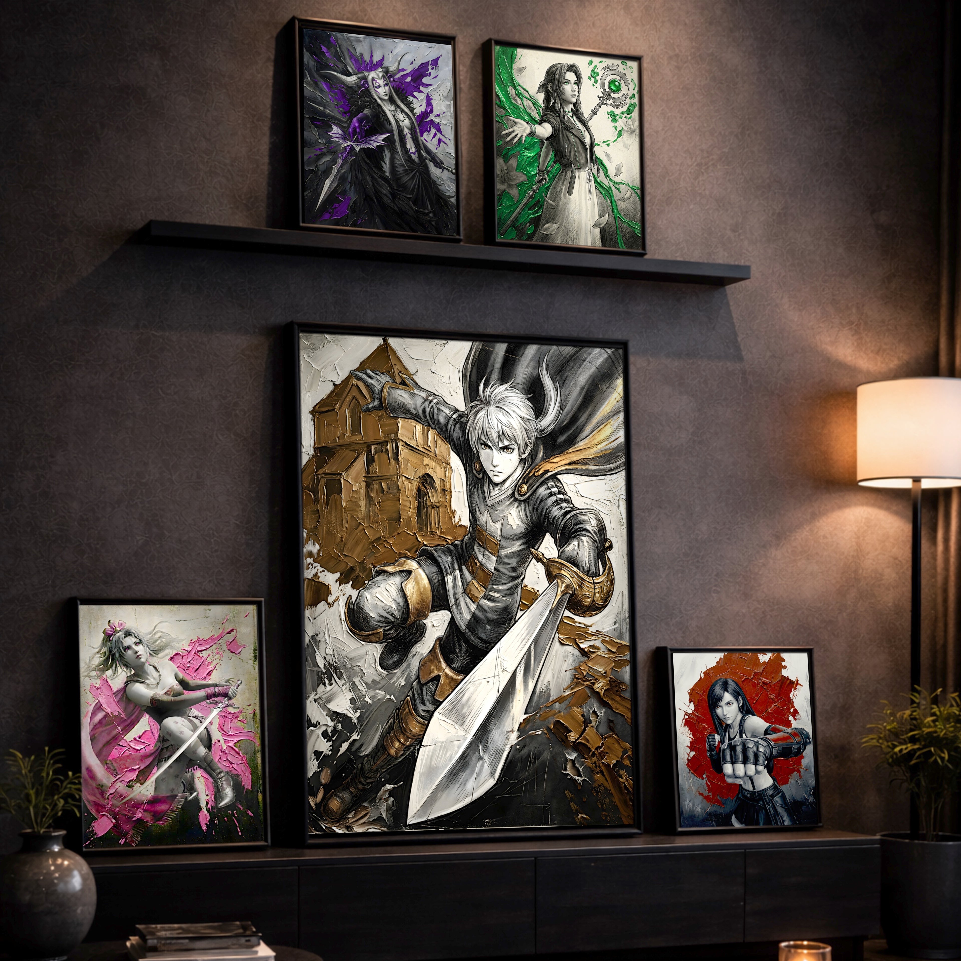 Ramza Beoulve Fine Art Print | Final Fantasy Tactics Ivalice Chronicles Tribute | Orbonne Monastery Inspired Artwork | FFT Remake Wall Art