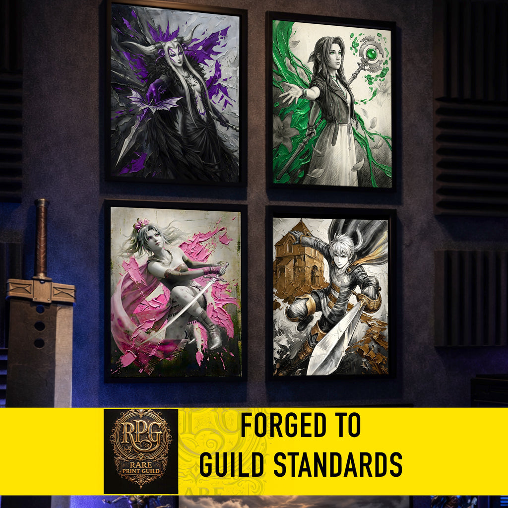 Ramza Beoulve Fine Art Print | Final Fantasy Tactics Ivalice Chronicles Tribute | Orbonne Monastery Inspired Artwork | FFT Remake Wall Art