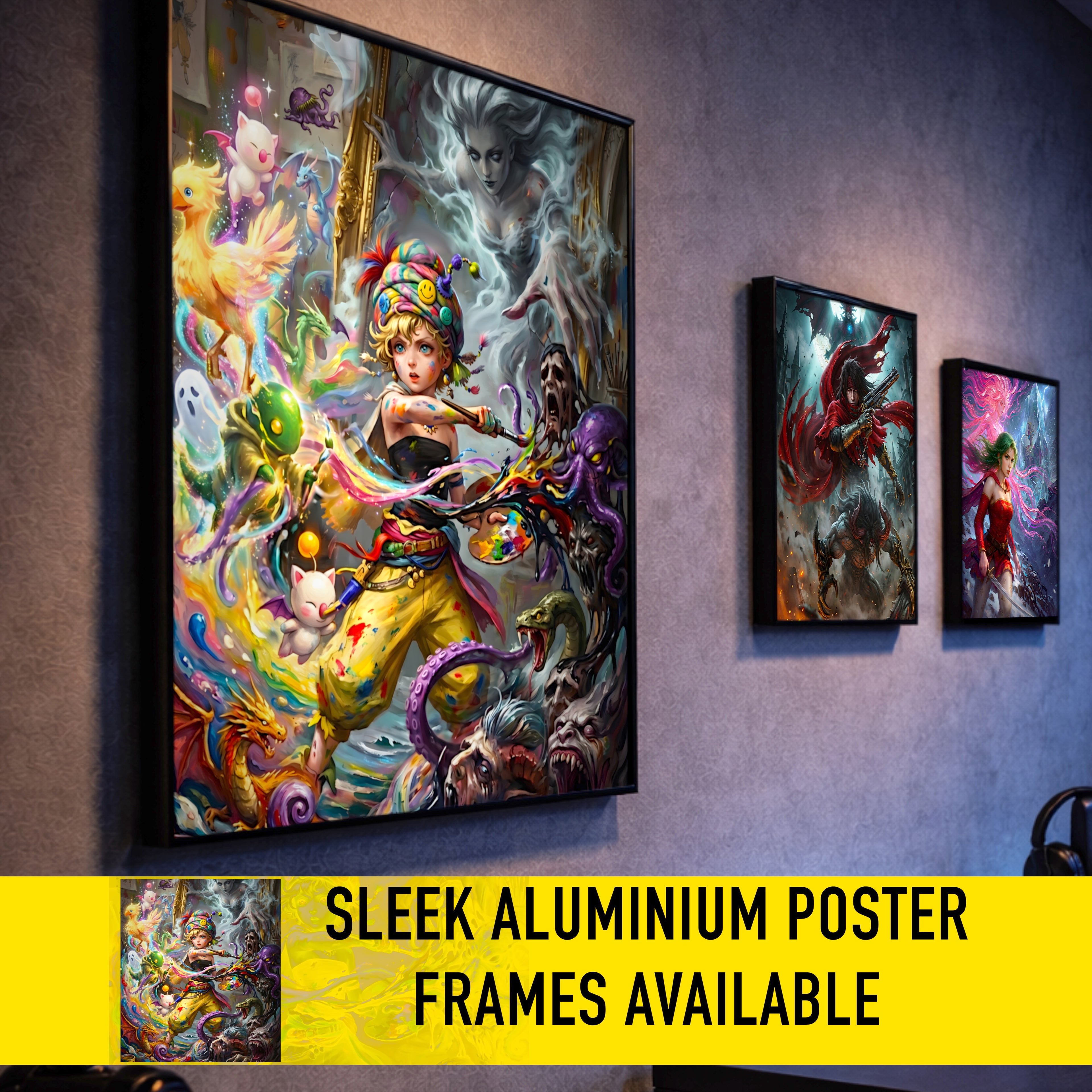 Relm Arrowny Art Print – Pictomancer Story Edition | Final Fantasy VI Fine Art Wall Art