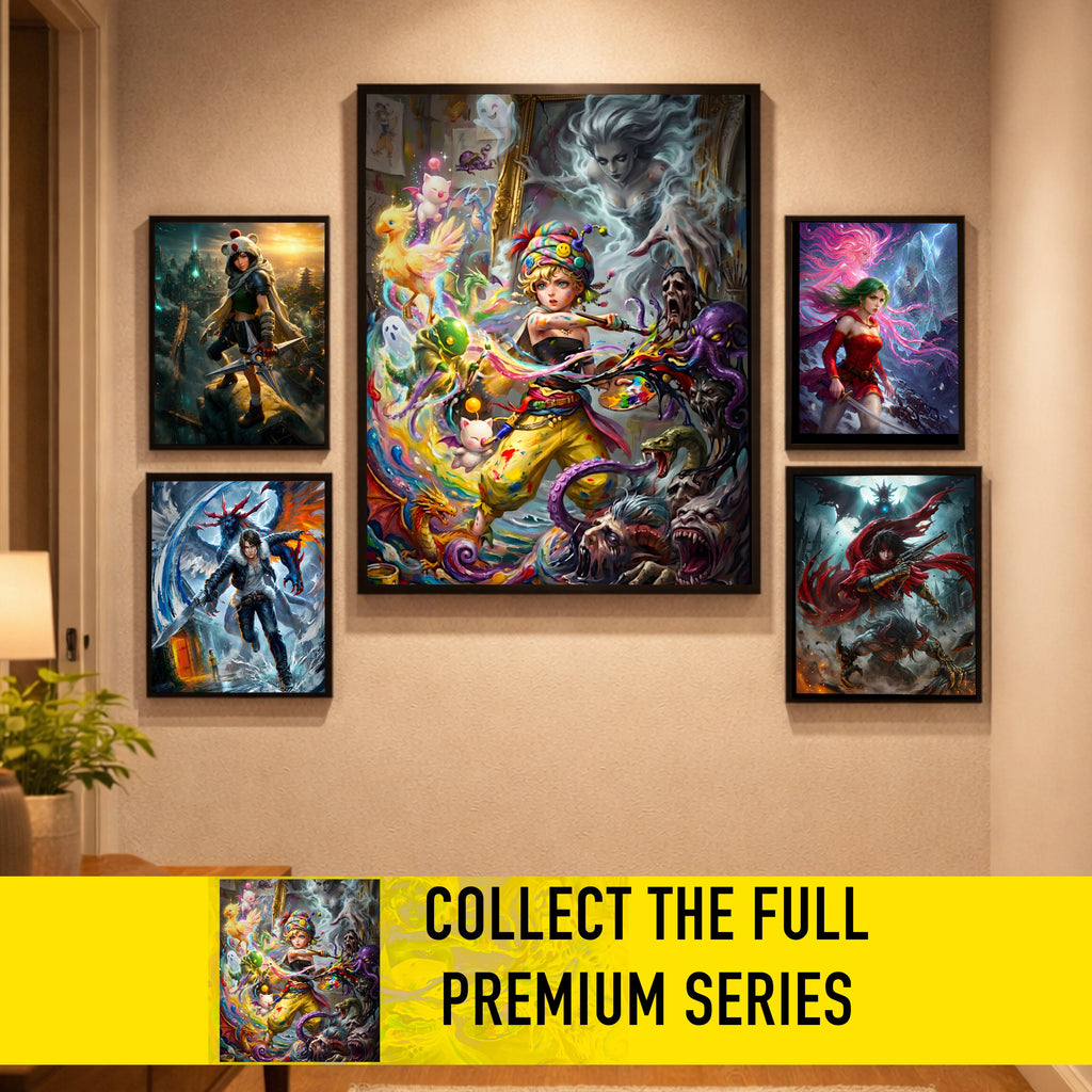 Relm Arrowny Art Print – Pictomancer Story Edition | Final Fantasy VI Fine Art Wall Art