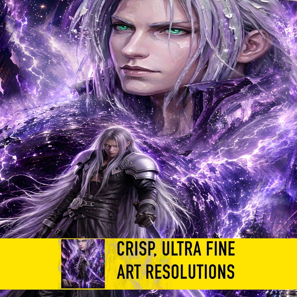 Final Fantasy VII Sephiroth Poster | Story Spirit Series | Revelation Edition | JRPG Wall Art Print