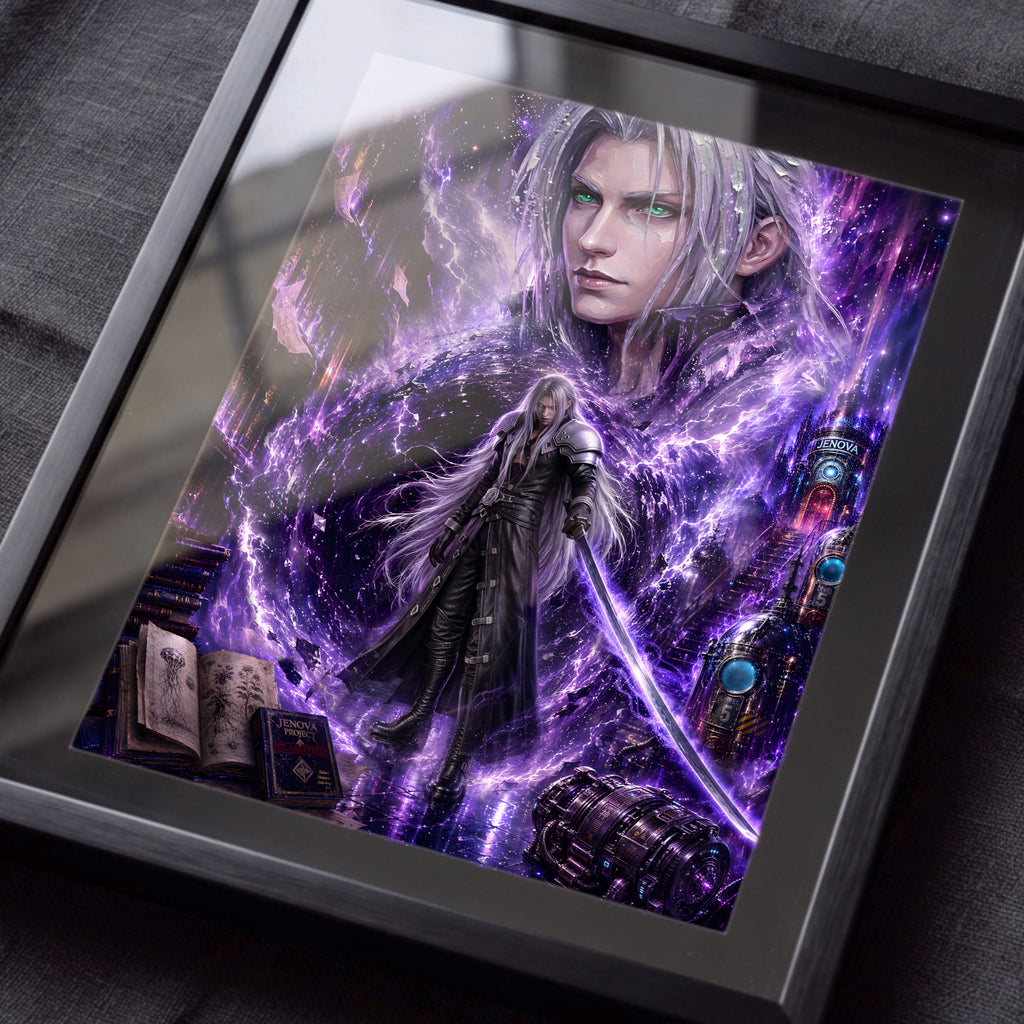 Final Fantasy VII Sephiroth Poster | Story Spirit Series | Revelation Edition | JRPG Wall Art Print
