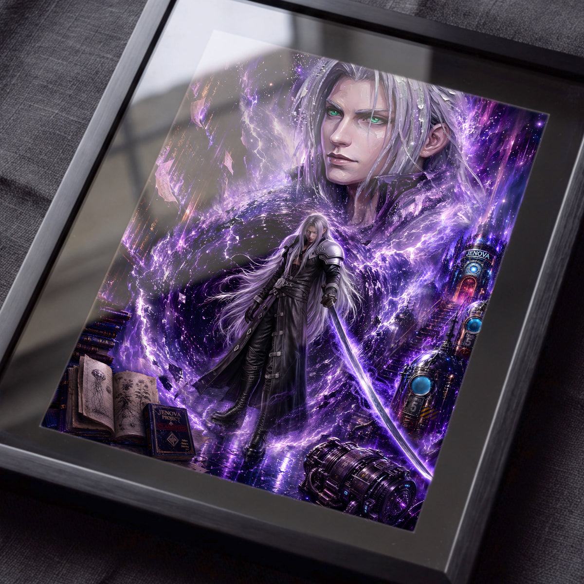 Final Fantasy VII Sephiroth Poster | Story Spirit Series | Revelation Edition | JRPG Wall Art Print
