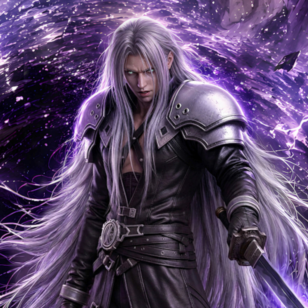 Final Fantasy VII Sephiroth Poster | Story Spirit Series | Revelation Edition | JRPG Wall Art Print