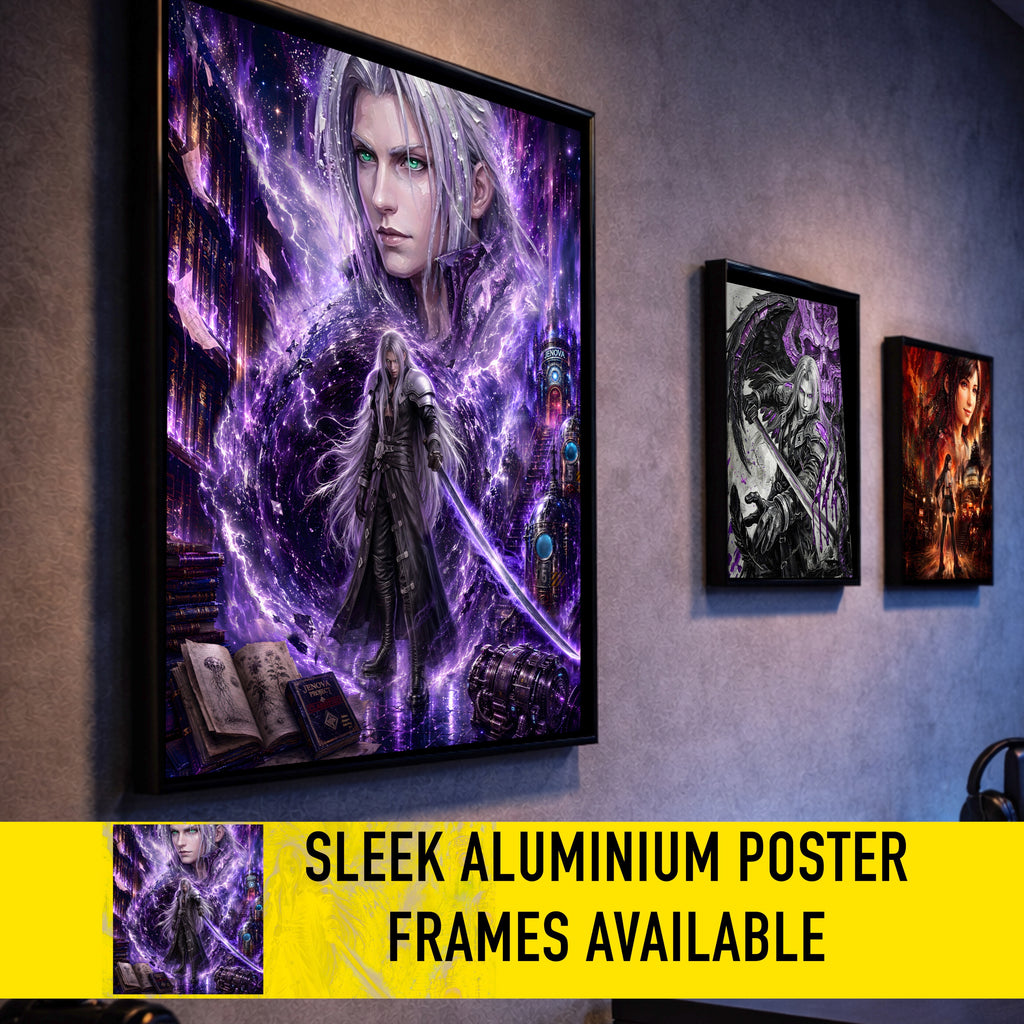 Final Fantasy VII Sephiroth Poster | Story Spirit Series | Revelation Edition | JRPG Wall Art Print