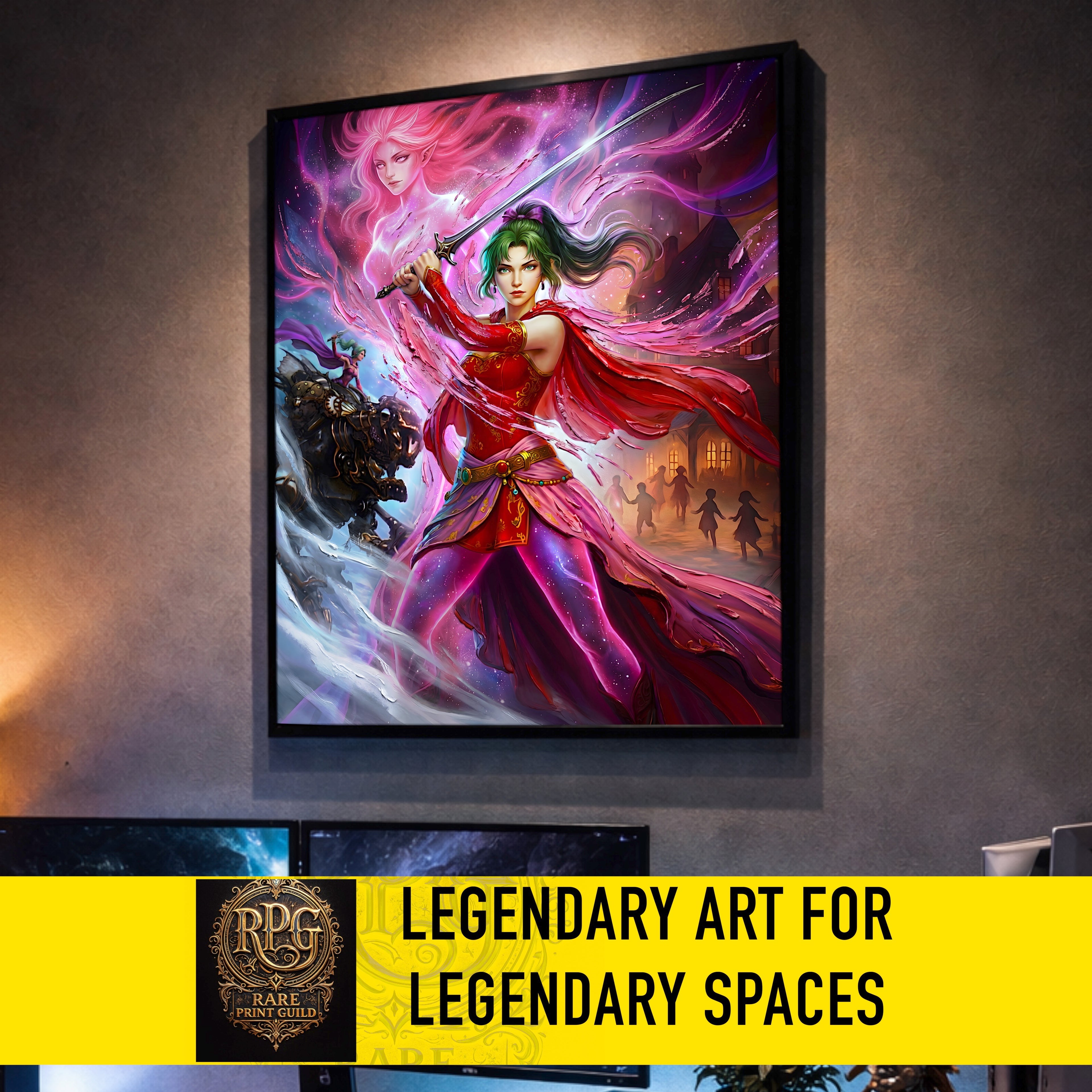 Terra Branford Final Fantasy VI Wall Art | FF6 Collector Art Print
