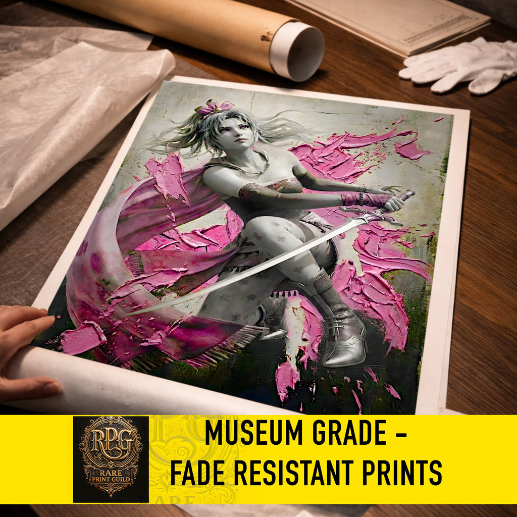 Terra Branford Final Fantasy VI Wall Art | FF6 Collector Art Print