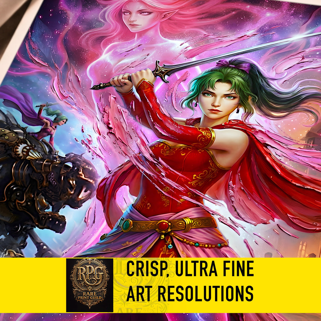 Terra Branford Final Fantasy VI Wall Art | FF6 Collector Art Print