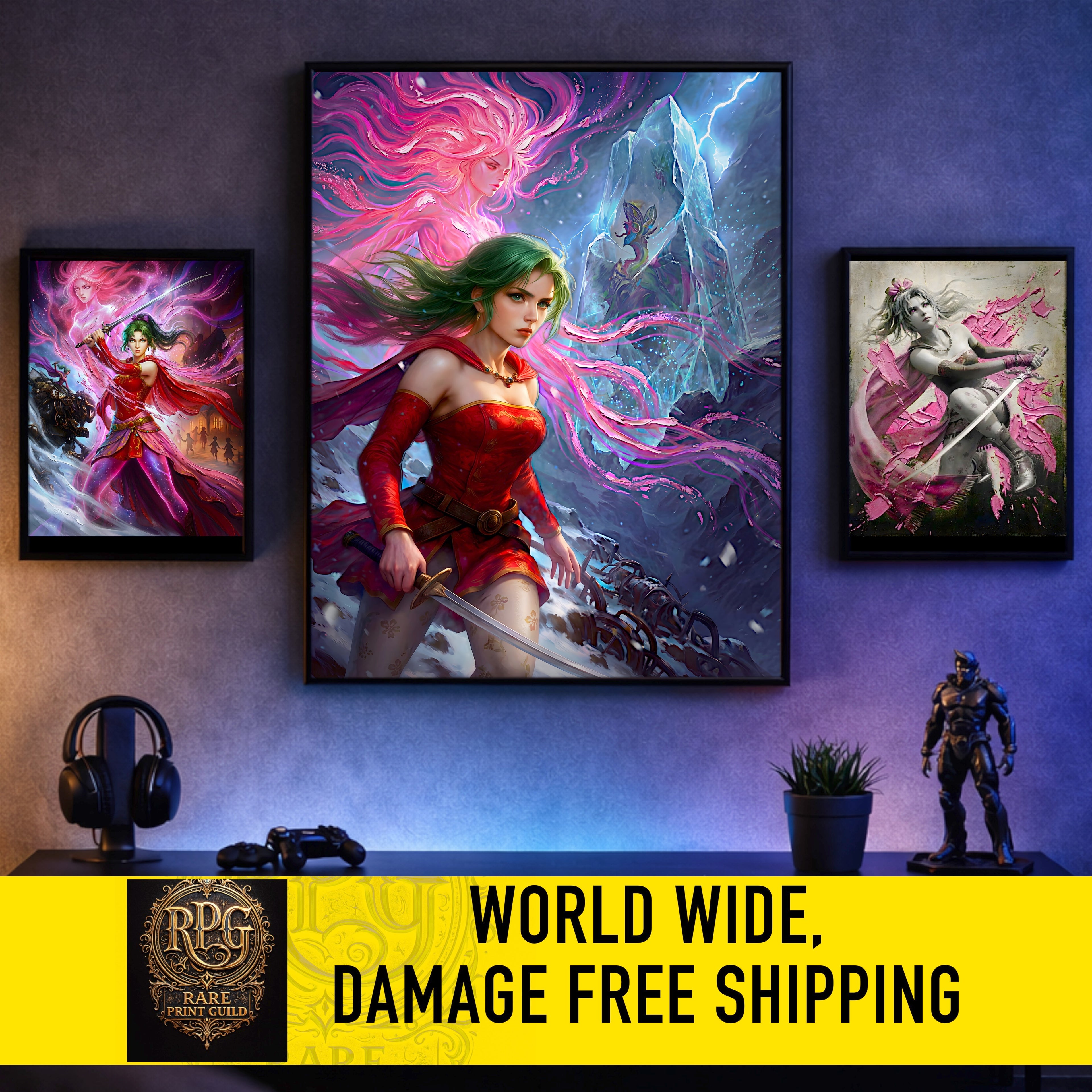 Terra Branford Final Fantasy VI Wall Art | FF6 Collector Art Print