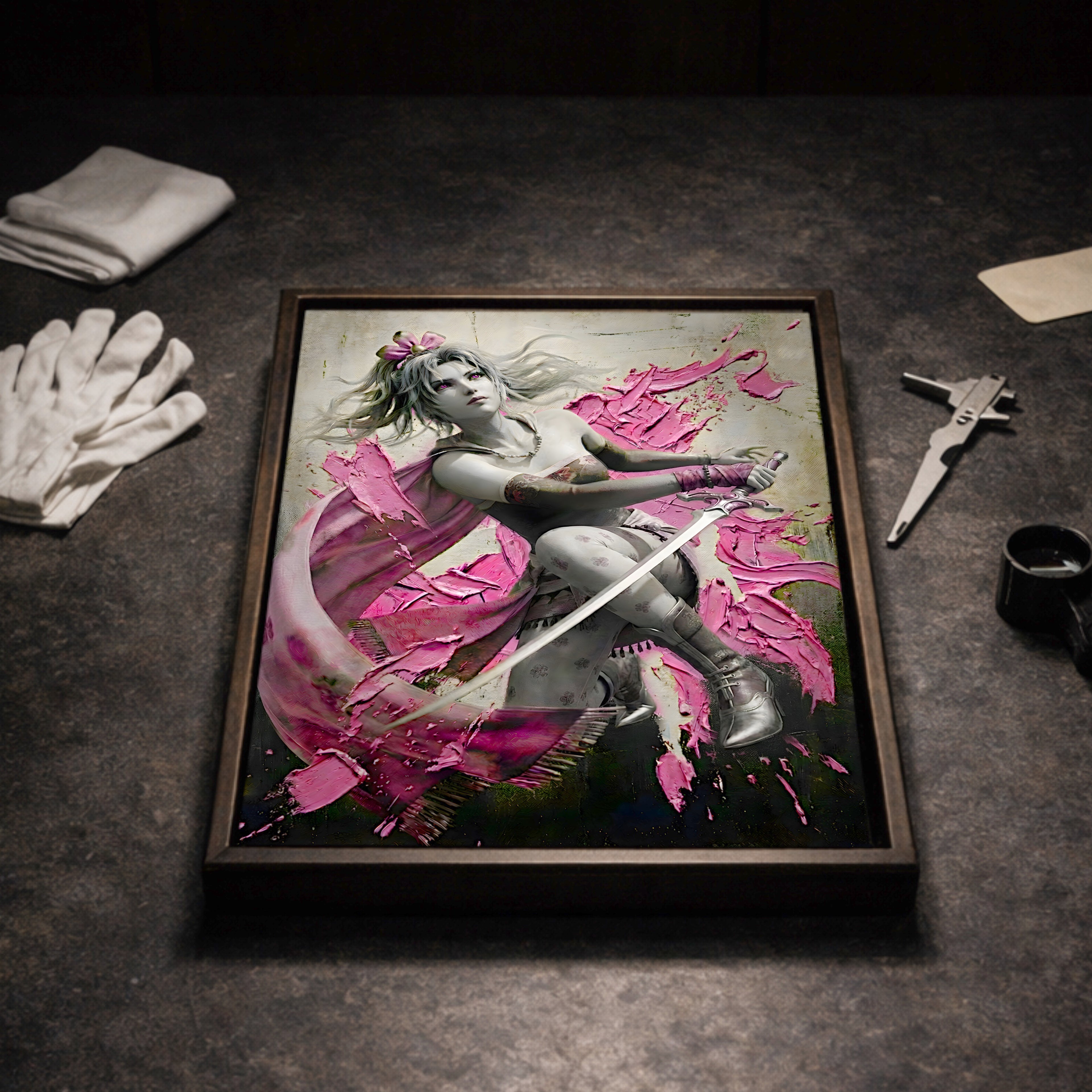 Terra Branford Final Fantasy VI Wall Art | FF6 Collector Art Print