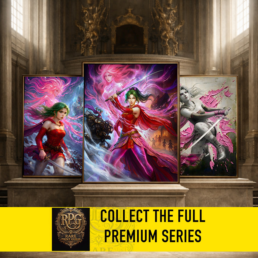 Terra Branford Final Fantasy VI Wall Art | FF6 Collector Art Print