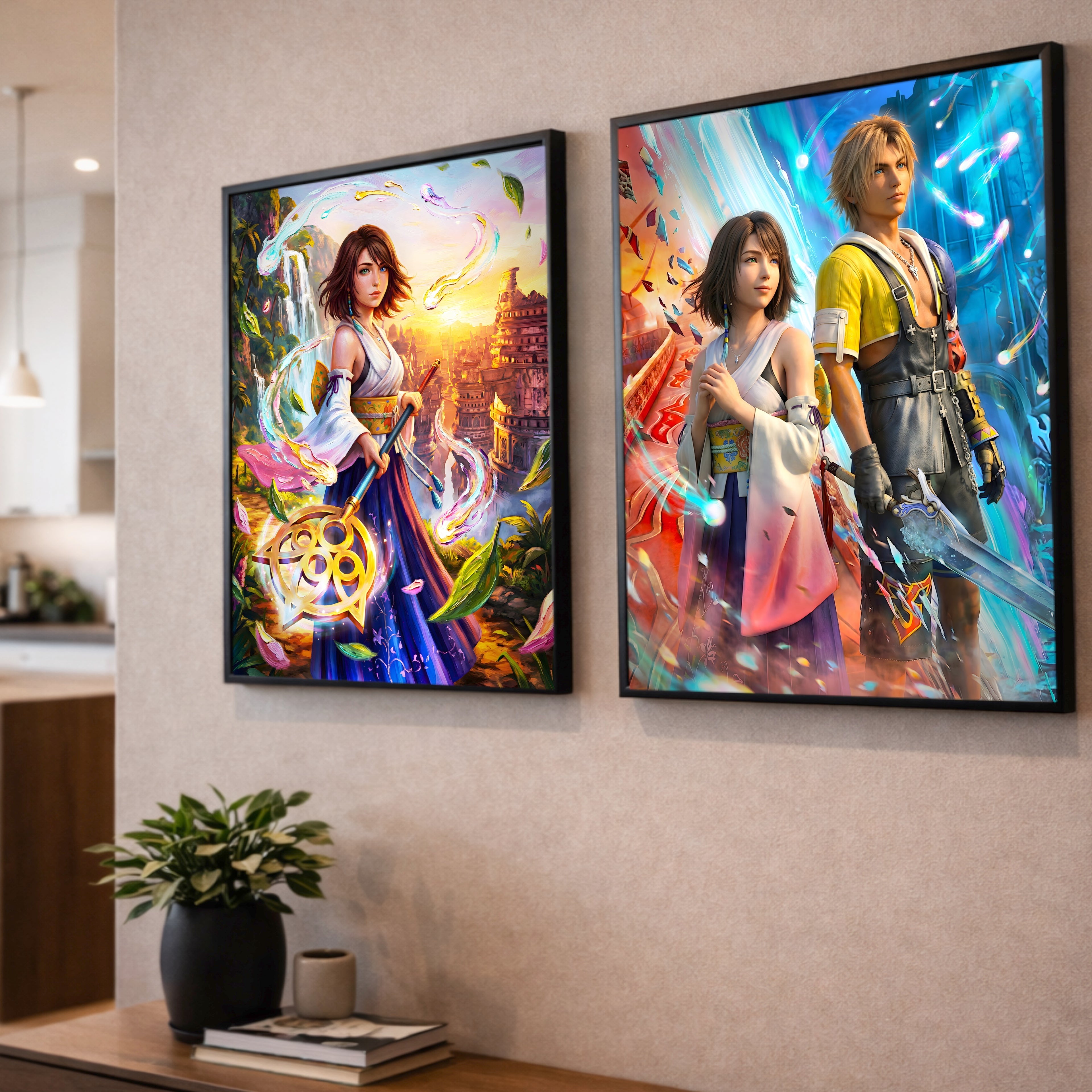 Yuna Art Print – Summoner, Gunner, Spira & Mono Editions | Final Fantasy X / X-2 Premium JRPG Wall Art
