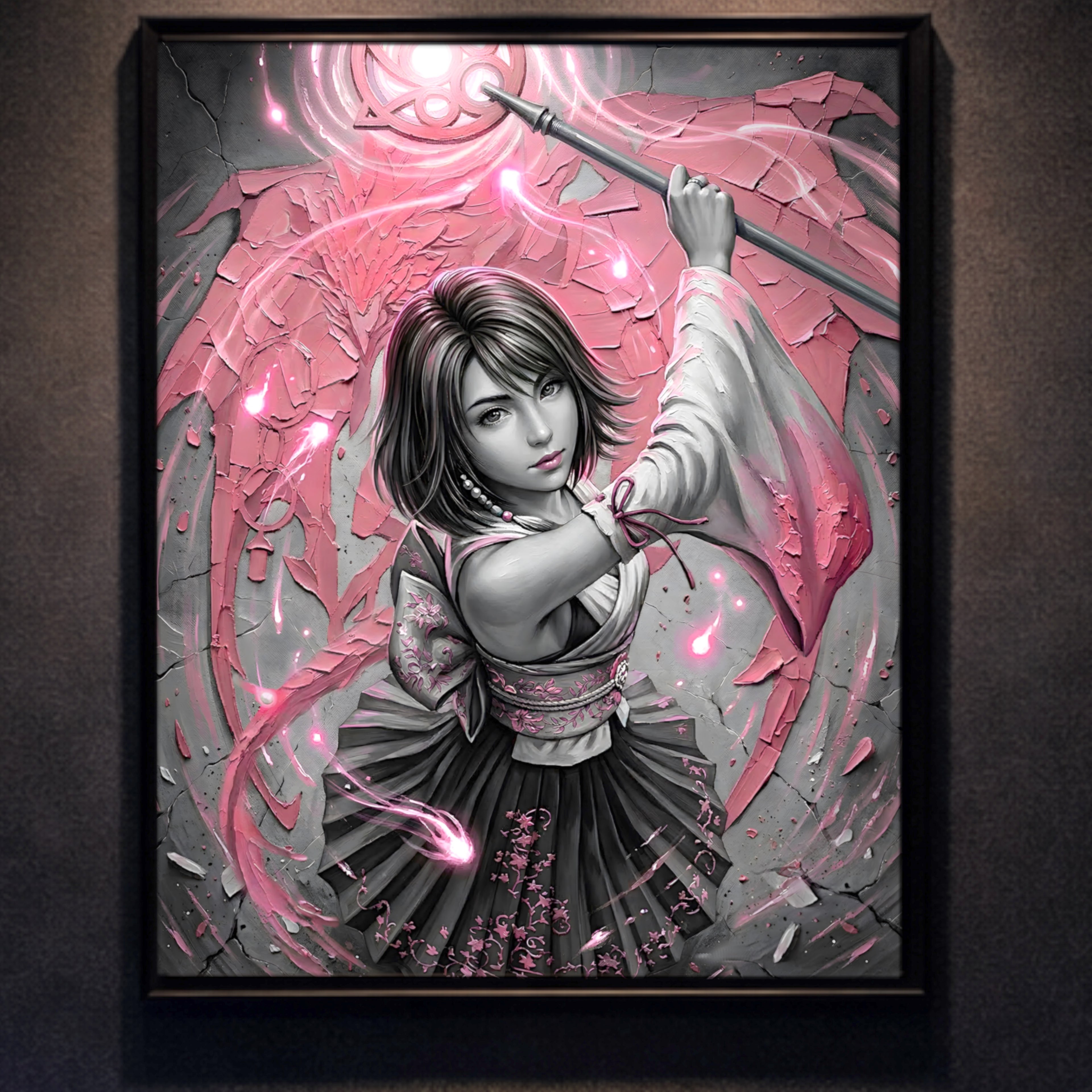 Yuna Art Print – Summoner, Gunner, Spira & Mono Editions | Final Fantasy X / X-2 Premium JRPG Wall Art