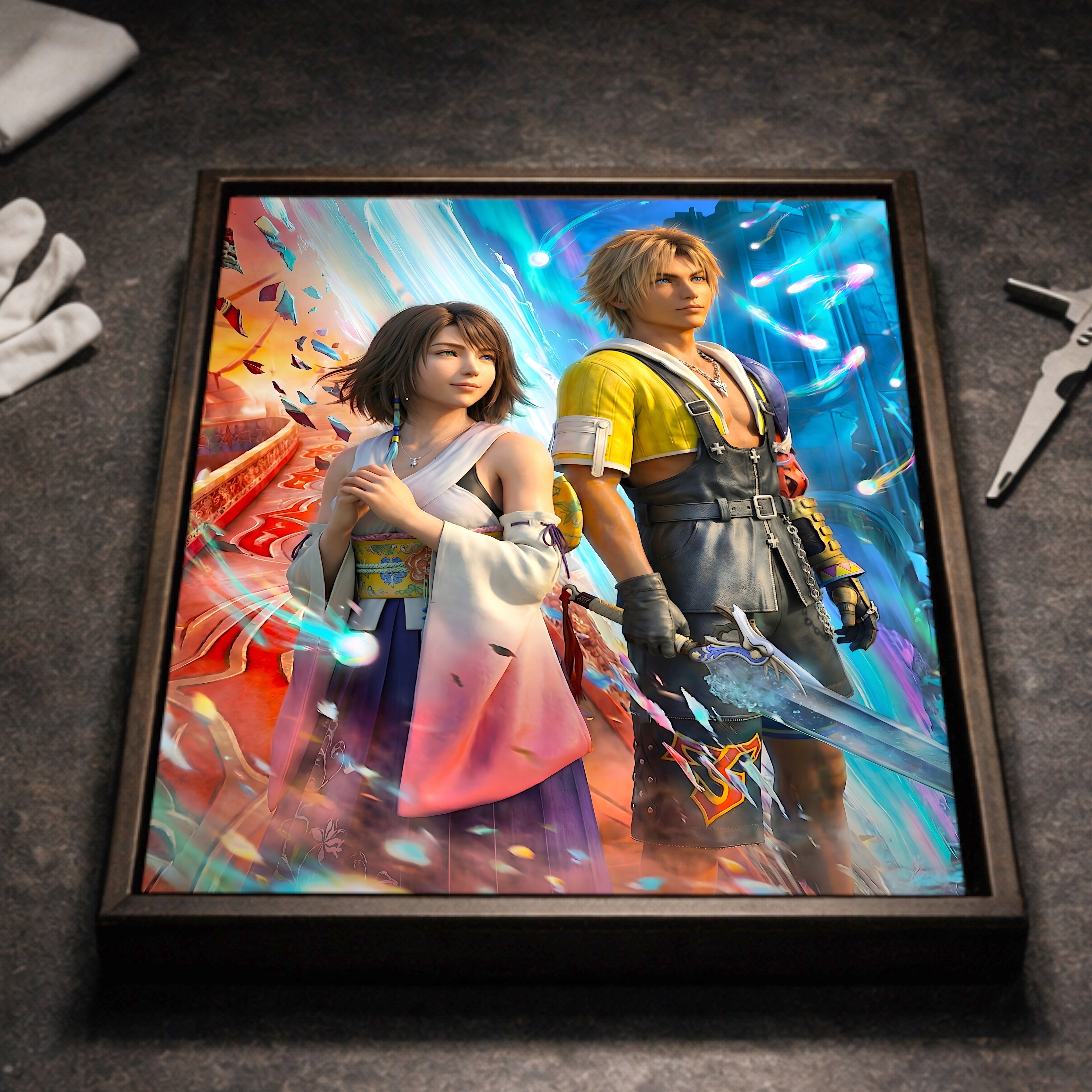 Yuna Art Print – Summoner, Gunner, Spira & Mono Editions | Final Fantasy X / X-2 Premium JRPG Wall Art